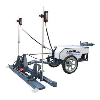 Mesin Dua Roda Di Belakang Mesin Laser Leveling Beton